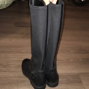 🙌NWOT Cole Haan sleek black leather boots NWOT